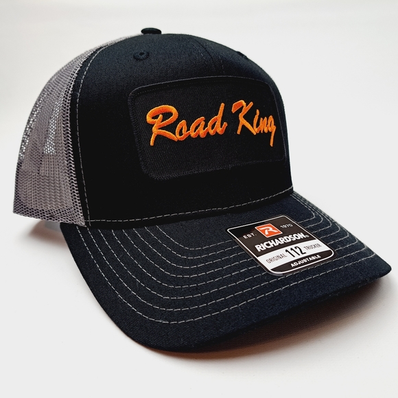 Road King Harley Richardson 112 Trucker Embroidered Patch Mesh Snapback… - Picture 3 of 4